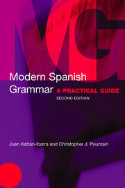 Modern Spanish Grammar: A Practical Guide book cover