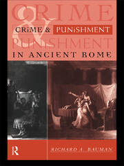 Crime and Punishment in Ancient Rome book cover