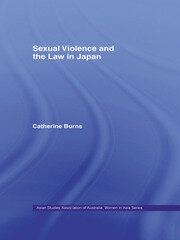 Sexual Violence and the Law in Japan book cover