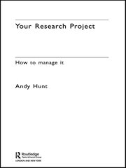 Your Research Project: How to Manage it book cover