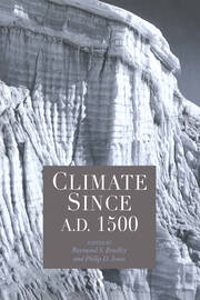 Climate since AD 1500 book cover