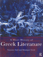 A Short History of Greek Literature book cover