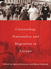 Citizenship, Nationality and Migration in Europe book cover
