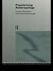 Popularizing Anthropology book cover