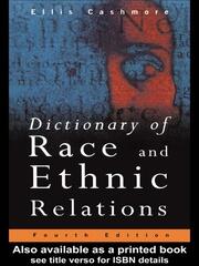 Dictionary of Race and Ethnic Relations book cover