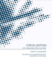 Creolization of Language and Culture book cover