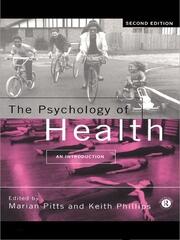 The Psychology of Health: An Introduction book cover
