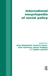 International Encyclopedia of Social Policy book cover