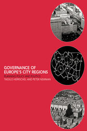 Governance of Europe's City Regions: Planning, Policy & Politics book cover