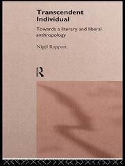 Transcendent Individual: Essays Toward a Literary and Liberal Anthropology book cover