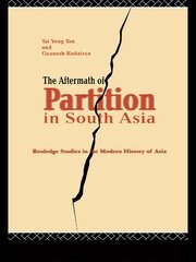 The Aftermath of Partition in South Asia book cover