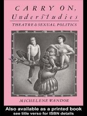 Carry on Understudies: Theatre and Sexual Politics book cover