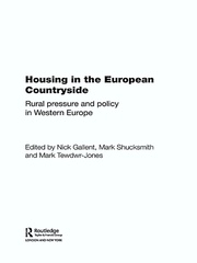 Housing in the European Countryside: Rural Pressure and Policy in Western Europe book cover