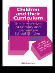 Children And Their Curriculum: The Perspectives Of Primary And Elementary School Children book cover