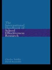 The International Handbook of School Effectiveness Research book cover