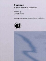 Finance: A Characteristics Approach book cover