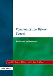 Communication before Speech: Development and Assessment book cover