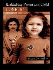 Rethinking Parent and Child Conflict book cover