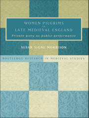 Women Pilgrims in Late Medieval England book cover