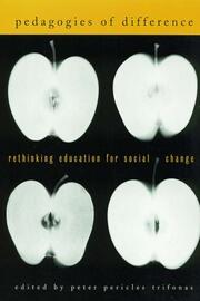 Pedagogies of Difference: Rethinking Education for Social Justice book cover