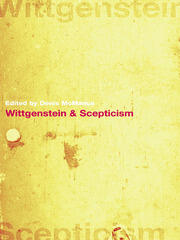 Wittgenstein and Scepticism book cover