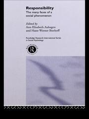 Responsibility: The Many Faces of a Social Phenomenon book cover