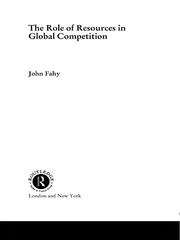 The Role of Resources in Global Competition book cover