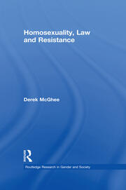 Homosexuality, Law and Resistance book cover