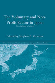 The Voluntary and Non-Profit Sector in Japan: The Challenge of Change book cover