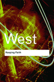 Keeping Faith: Philosophy and Race in America book cover