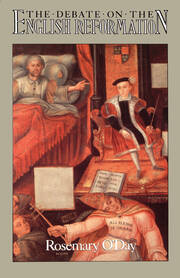 The Debate on the English Reformation book cover