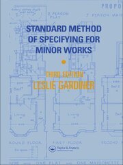 Standard Method of Specifying for Minor Works book cover