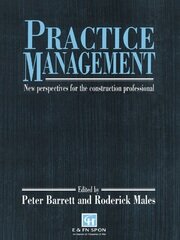 Practice Management: New perspectives for the construction professional book cover