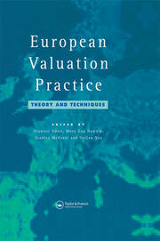 European Valuation Practice: Theory and Techniques book cover