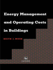 Energy Management and Operating Costs in Buildings book cover