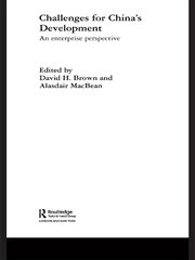Challenges for China's Development: An Enterprise Perspective book cover
