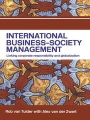 International Business-Society Management: Linking Corporate Responsibility and Globalization book cover