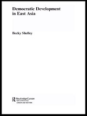 Democratic Development in East Asia book cover