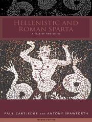 Hellenistic and Roman Sparta: A Regional History 1300-362 BC book cover