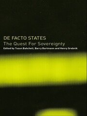 De Facto States: The Quest for Sovereignty book cover