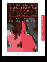Beginning Qualitative Research: A Philosophical and Practical Guide book cover