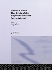 Crisis of the Negro Intellectual Reconsidered book cover