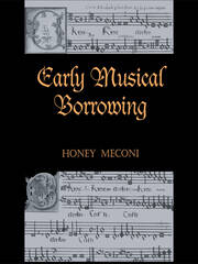 Early Musical Borrowing book cover