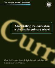 Coordinating the Curriculum in the Smaller Primary School book cover