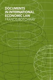 Documents in International Economic Law book cover