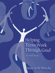 Helping Teens Work Through Grief book cover