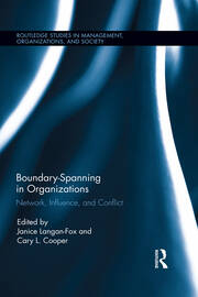 Boundary-Spanning in Organizations: Network, Influence and Conflict book cover