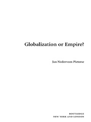 Globalization or Empire? book cover