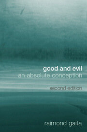 Good and Evil: An Absolute Conception book cover