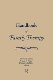 Handbook of Family Therapy: The Science and Practice of Working with Families and Couples book cover